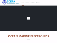 Tablet Screenshot of oceanmarine-bd.com